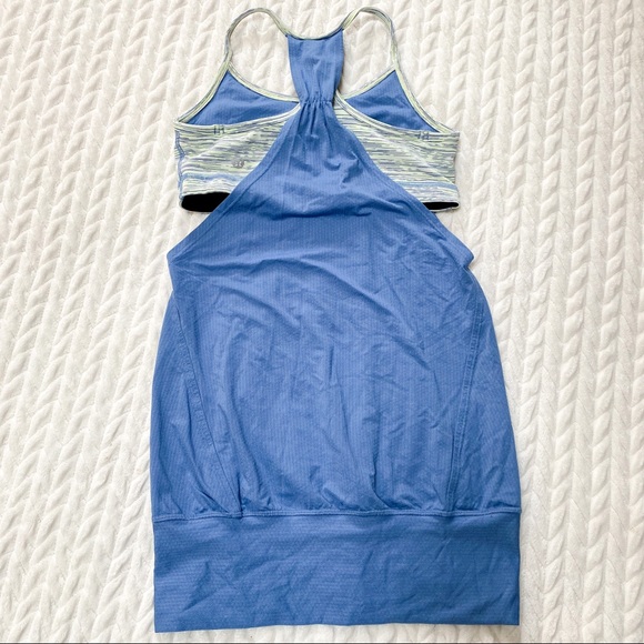 Lululemon No Limit Tank Top blue space dye size 4 - Picture 5 of 10